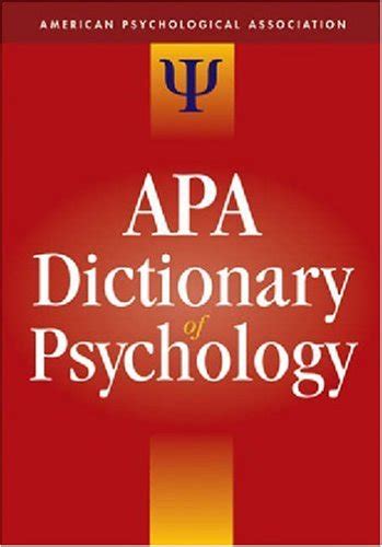 Psychology Dictionary .